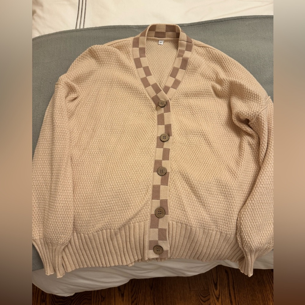 Knit Button Up Sweater